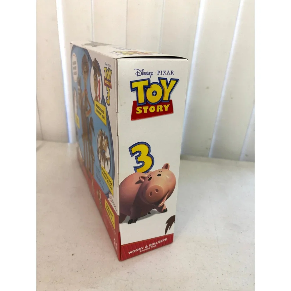 2010 Mattel Toy Story 3 Woody & Bullseye Partner Pack Figures Sealed Retired
